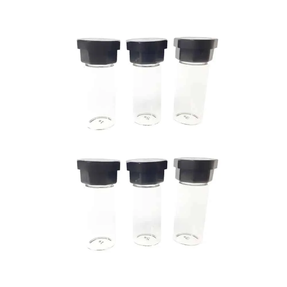 T500-3 Sample Vials (Pack of 6)